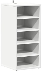 vidaXL Παπουτσοθήκη Λευκή 31,5 x 35 x 70 εκ. από Επεξ. Ξύλο