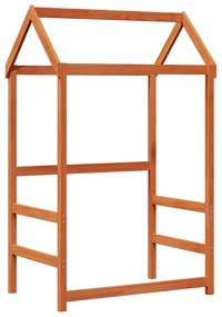 vidaXL Σετ Κρεβατιού Ημέρας 3 pcs Κερωμένο Καφέ Στερεό πεύκο