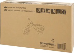 Loopfiets 12 Inch Junior Black/Blank