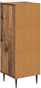 vidaXL Ντουλάπι με Συρτάρια 33 x 34,5 x 92 εκ. Επεξεργασμένο Ξύλο