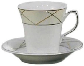 Φλυτζάνι Καφέ Global 42.265.17 Beige-Multi Cryspo Trio Porcelain