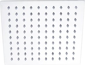 Acquanet Square 25 Inox S/S 304 Chrome - Κεφαλή Ντους