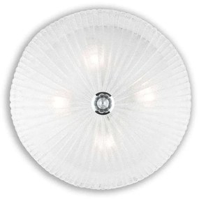 Φωτιστικό Οροφής-Πλαφονιέρα Shell 008615 50x20cm 4xE27 60W Clear Ideal Lux