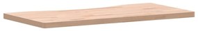 vidaXL Επιφάνεια Εργασίας 80x(36-40)x2,5 εκ. από Μασίφ Ξύλο Οξιάς