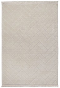 Χαλί (133x190) Βιοκαρπέτ Pecora 16687 White