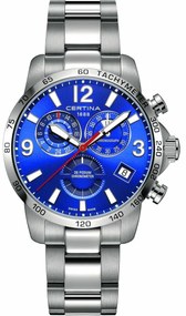 Ανδρικά Ρολόγια Certina C034654110470 (Ø 42 mm)
