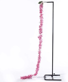 Τεχνητή Γιρλάντα Κερασιά Avium 7181-7 170cm Pink Supergreens Ύφασμα,Πλαστικό