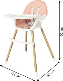 Feeding chair 2 in 1 ECOTOYS