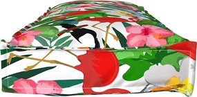 vidaXL Μαξιλάρι Floral Πολύχρωμο 120 x 40 x 8 εκ Ύφασμα Όξφορντ