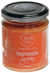 Αρωματικό κερί, 212 ml,  με αιθέρια έλαια πορτοκαλιού  τμχ.