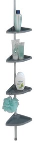 Γωνιακή Ραφιέρα Μπάνιου Τηλεσκοπική Wenko Easy Grey 3208011100
