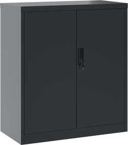 vidaXL Αρχειοθήκη Ανθρακί 79 x 40 x 90 εκ. από Ατσάλι