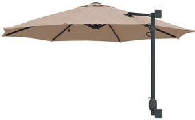 vidaXL Σκίαστρο Τοίχου με LED Ταούπε 248 cm