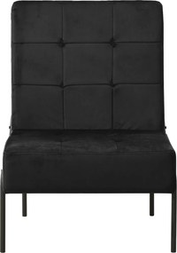 vidaXL Καρέκλα Χαλάρωσης 65 x 79 x 87 Μαύρη Βελούδινη