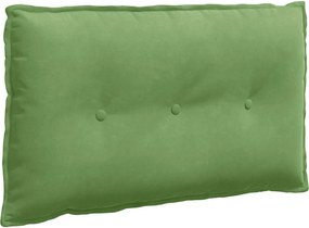 vidaXL Μαξιλάρι Πλάτης Ανοιχτό Πράσινο 80 x 50 x 19 cm