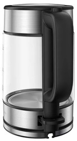 Βραστήρας Xiaomi Electric Glass Kettle, 2200 W, 1.7l, Гυαλί, Αυτόματη απενεργοποίηση, LED, Μαύρο