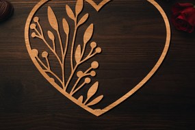 Σετ των 2 Intra απο ξύλο plywood 3mm-4mm πάχος – Ξύλο κοπής Valentine Heart Δίασταση 20x20 cm INTRAFABR-113517030