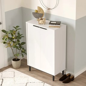 Intrahome Παπουτσοθήκη Kinga 5ραφιών Intrahome σε λευκή απόχρωση 72x35.5x105.6εκ | SKU: INTRAPA-287111319