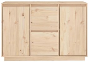 vidaXL Ντουλάπι 111 x 34 x 75 εκ. από Μασίφ Ξύλο Πεύκου