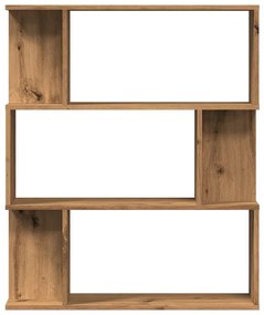 vidaXL Ντουλάπι βιβλίων Artisan Oak 80x24x96 cm Κατασκευασμένο ξύλο