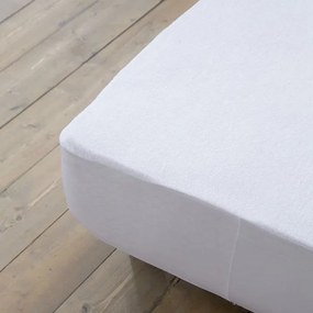 Επίστρωμα Abbraccio - Terry White Nima 70X140 70x160cm Cotton-Polyester