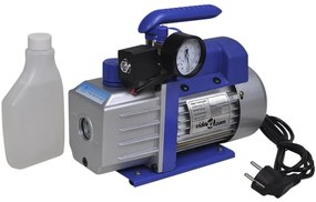vidaXL Αντλία Κενού Μονοβάθμια με Σετ Ελέγχου Πίεσης 2 Εξόδων