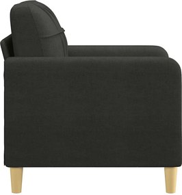 vidaXL Πολυθρόνα Μαύρη 60 εκ. από Ύφασμα