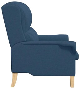 vidaXL Πολυθρόνα Μπλε 76 x 94 x 102 εκ. ύφασμα
