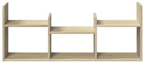vidaXL Ντουλάπι Τοίχου Sonoma Δρυς 100x18x40εκ. από Επεξεργασμένο Ξύλο