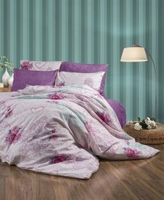 Παπλωματοθήκη Polycotton Μονή 160x240εκ. Χλόη 457 Pink DimCol