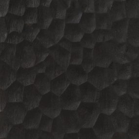Βοηθητικό Ντουλάπι Μαύρο 80 x 33 x 75 εκ. από Μασίφ Ξύλο Μάνγκο - Μαύρο