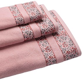Πετσέτα BLOOM PINK Πετσέτα προσώπου: 50 x 90 εκ.