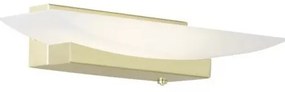 Απλίκα Φωτιστικό Τοίχου LED Μέταλλο Bowl TW Η6 Φ30 Fischer Honsel-30417-Ορείχαλκος 30417