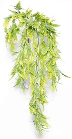 Τεχνητή Κρεμαστή Φτέρη Bracken 1591-7 75cm Green Supergreens Polyethylene,Fabric