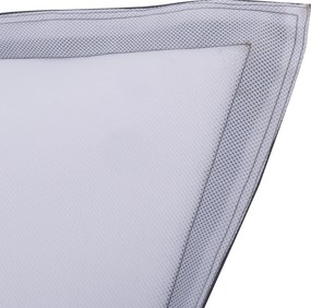 ΠΟΥΦ ANSHU HM5808.02 ΓΚΡΙ ΜΕ UV PROTECTION 140x180 εκ.