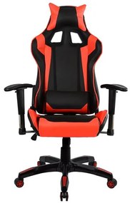 ΠΟΛΥΘΡΟΝΑ GAMING ZAYN HM1056.01 ΜΑΥΡΟ-ΚΟΚΚΙΝΟ PU 67x70x134 εκ.