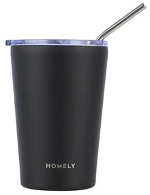 Ποτήρι Θερμός 400ml Estia Homely Midnight Black 01-32623