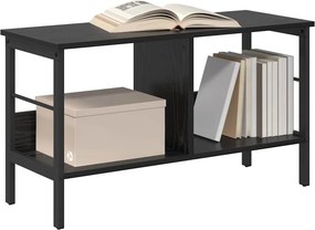 vidaXL Ράφι Βιβλίων 2 επιπέδων 82 x 32 x 47 εκ. Επεξεργασμένο Ξύλο