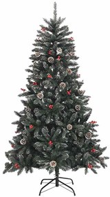 vidaXL Τεχνητό Χριστουγεννιάτικο Δέντρο με 150 LED Πράσινο 150 cm
