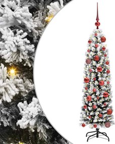 vidaXL Τεχνητό Χριστουγεννιάτικο Δέντρο με 150 LED Πράσινο 120 cm