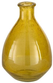 Βάζο Γυάλινο Κίτρινο Χειροποίητο Φ16cm Padada 421177 Eglo 421177