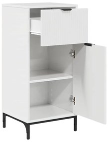 vidaXL Σετ Επίπλων Μπάνιου 2 pcs Γυαλιστερό λευκό 39.5 x 36 x 88 εκ