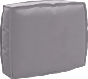 vidaXL Μαξιλάρι Γκρι 50 x 40 x 12 cm Ύφασμα Όξφορντ