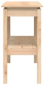 vidaXL Τραπέζι Κονσόλα 110 x 40 x 75 εκ. από Μασίφ Ξύλο Πεύκου