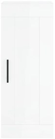 vidaXL Ντουλάπι Τοίχου Γυαλιστερό Λευκό 34,5 x 34 x 90 εκ. Επεξ. Ξύλο