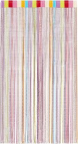 vidaXL Κουρτίνες με Κρόσσια 2 τεμ. Πολύχρωμες 140 x 250 εκ.