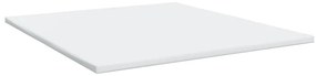Κρεβάτι Boxspring με Στρώμα Taupe 200x200 εκ. Υφασμάτινο - Μπεζ-Γκρι
