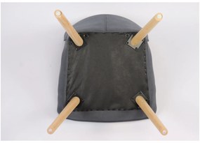 Πολυθρόνα ArteLibre BRIAR Κίτρινο/Μπλε Patchwork Ύφασμα/Ξύλο 73x69x96cm