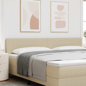 vidaXL LED Κεφαλάρι Απλού Στυλ Φωτεινό Πράσινο Γκρι 100 εκ Υφασμάτινο Κορντούροι