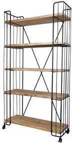 Ραφιέρα Δαπέδου Quimby D43157 102x38,5x196cm Oak